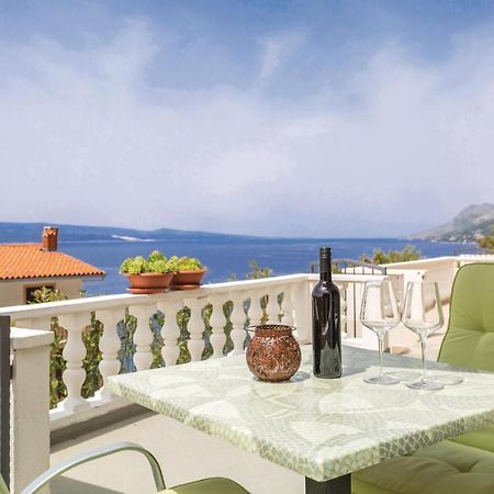 Lovely Apartment In Brela With House Sea View Exteriér fotografie