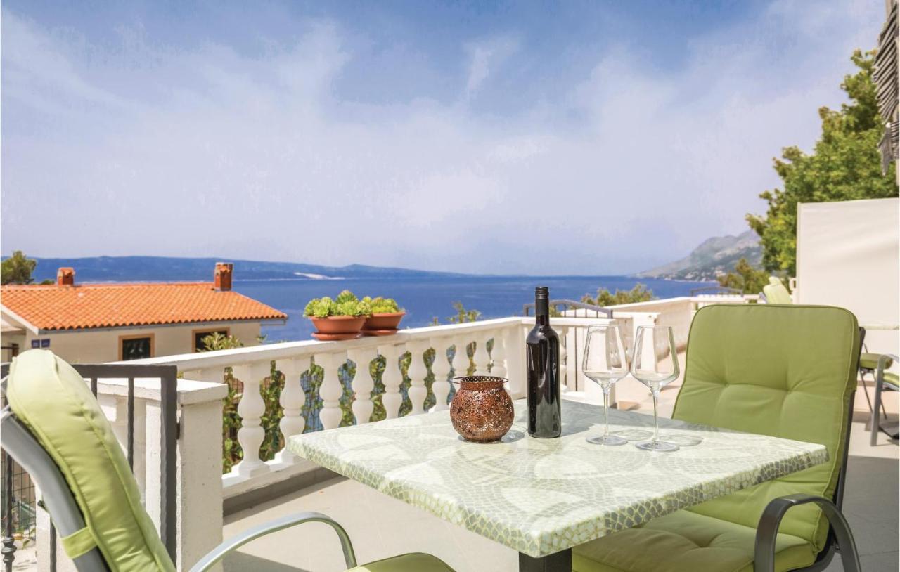 Lovely Apartment In Brela With House Sea View Exteriér fotografie